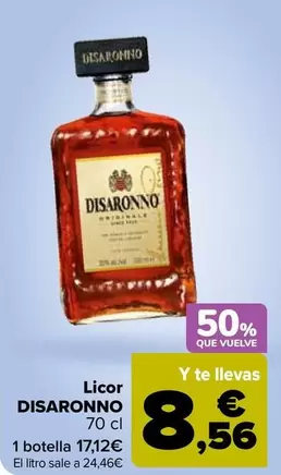 Oferta de Disaronno - Licor en Carrefour