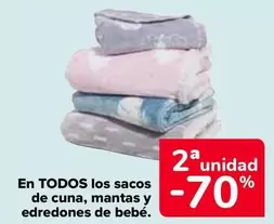 Oferta de En Todos Los Sacos De Cuna, Mantas Y Edredones De Bebe en Carrefour