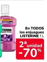 Oferta de Listerine - En Todos Los Enjuagues en Carrefour