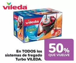 Oferta de Vileda - En Todos Los Sistemas De Fregado Turbo  en Carrefour