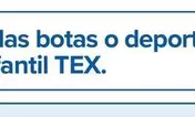 Oferta de TEX - En Todas Las Botas O Deportivos Trekking Adulto O Infantil  en Carrefour