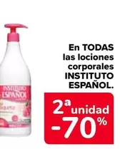 Oferta de Instituto Español - En Todas Las Lociones Corporales en Carrefour