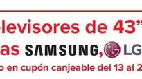 Oferta de Samsung, Lg, Hisense Y Tcl - En Televisores De 43" Y Superiores De Las Marcas en Carrefour