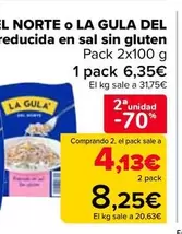 Oferta de La Gula Del Norte - Reducida En Sal Sin Gluten en Carrefour