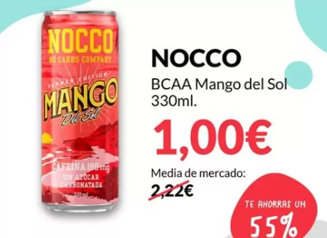 Oferta de Mango - BCAA por 1€ en PrimaPrix