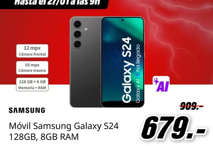 Oferta de As - Samsung por 679€ en MediaMarkt