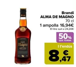 Oferta de Alma De Magno - Brandy en Carrefour