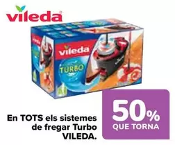 Oferta de Vileda - En Todos Los Sistemas De Fregado Turbo  en Carrefour