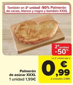 Oferta de Palmerón De Azúcar Xxxl por 1,99€ en Carrefour Market