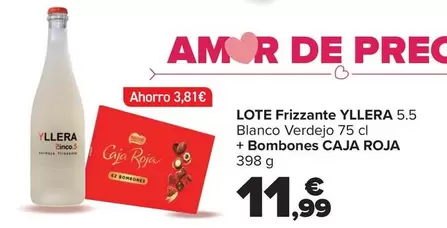 Oferta de Yllera - Lote + Caja Roja - Bombones  por 11,99€ en Carrefour Market