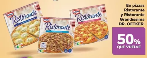 Oferta de Dr Oetker - Ristorante Y Ristorante Grandissima en Carrefour Market