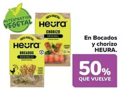 Oferta de Heura - Bocados Y Chorizo en Carrefour Market