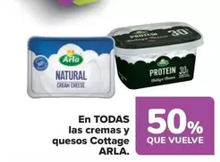 Oferta de Arla - Cremas Y Quesos Cottage en Carrefour Market