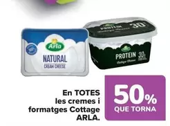 Oferta de Arla - Cremas Y Quesos Cottage en Carrefour Market