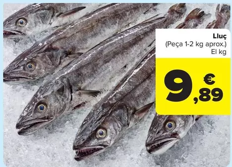 Oferta de Merluza por 9,89€ en Carrefour Market