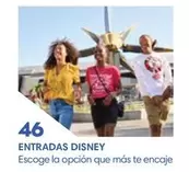 Oferta de Disney - Entradas en Viajes El Corte Inglés