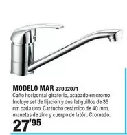 Oferta de Modelo Mar  por 27,95€ en Cifec