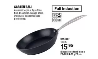 Oferta de Sartén Bali por 15,95€ en Cifec