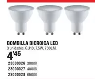 Oferta de Bombilla Dicroica Led por 4,45€ en Cifec