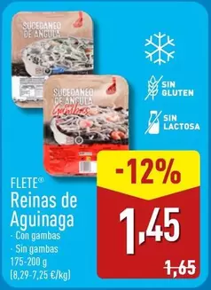 Oferta de Flete - Reinas De Aguinaga por 1,45€ en ALDI