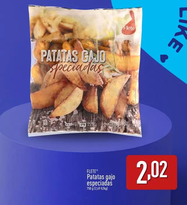 Oferta de Flete - Patatas Gajo Especiadas por 2,02€ en ALDI