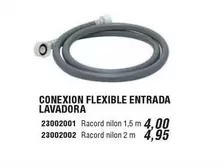 Oferta de Conexion Flexible Entrada Lavadora por 4€ en Cofac