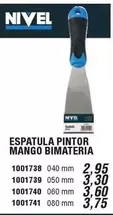 Oferta de Espatula Pintor Mango Bimateria por 2,95€ en Cofac