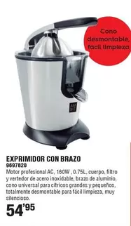 Oferta de Exprimidor Con Brazo por 54,95€ en Cofac