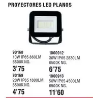 Oferta de Proyectores Led Planos por 3,75€ en Cofac