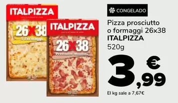 Oferta de Italpizza - Pizza Prosciutto O Formaggi por 3,99€ en Supeco