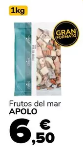 Oferta de Apolo - Frutos Del Mar por 6,5€ en Supeco