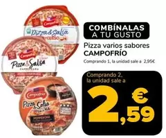 Oferta de Campofrío - Pizza por 2,95€ en Supeco