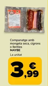 Oferta de Maybe - Companatge Amb Mongeta Seca por 3,99€ en Supeco