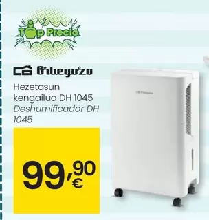 Oferta de Orbegozo - Deshumificador DH 1045 por 99,9€ en Eroski