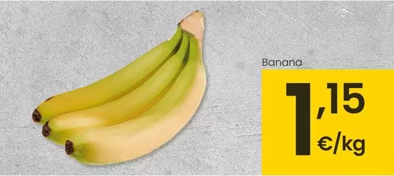 Oferta de Banana por 1,15€ en Eroski