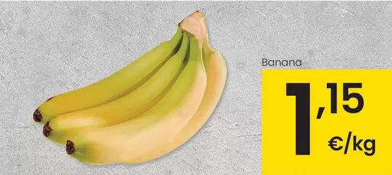 Oferta de Banana por 1,15€ en Eroski