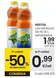 Oferta de Nestea - Los Refrescos De Te Señalizados por 1,99€ en Eroski