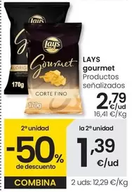 Oferta de Lay's - Gourmet Productos Senalizados por 2,79€ en Eroski