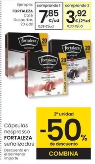 Oferta de Fortaleza - Cafe Despertar por 7,85€ en Eroski