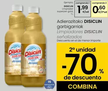 Oferta de Disiclin - Limpiador Superper Gold por 1,99€ en Eroski