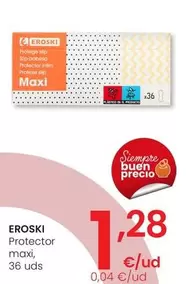 Oferta de Eroski - Protector Maxi por 1,28€ en Eroski