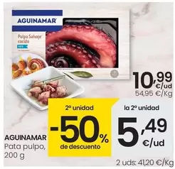 Oferta de Aguinamar - Pata Pulpo por 10,99€ en Eroski