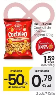 Oferta de Frit Ravich - Cocktail Sin Cascara Original por 1,59€ en Eroski