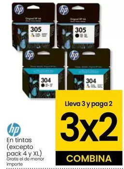 Oferta de HP - Tintas en Eroski