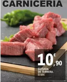 Oferta de Guisada De Ternera por 10,9€ en E.Leclerc