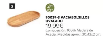 Oferta de  Vaciabolsillos Ovalado por 19,99€ en Cristian Lay