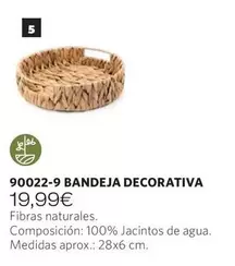 Oferta de Bandeja Decorativa por 19,99€ en Cristian Lay