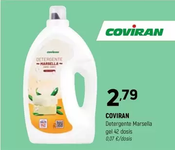 Oferta de Coviran - Detergente Marsella Gel por 2,79€ en Coviran