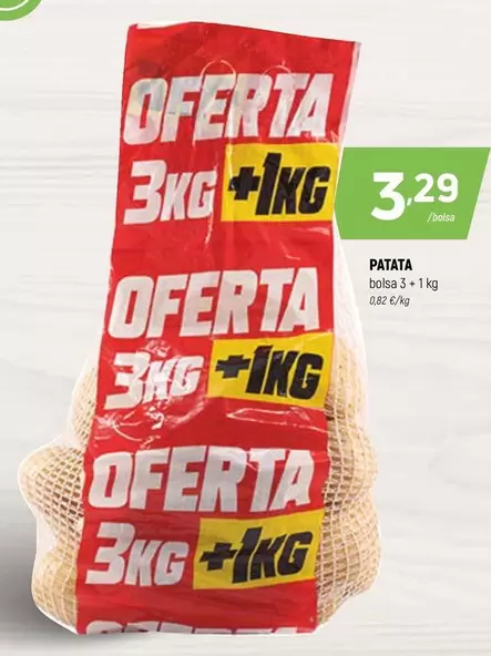 Oferta de Patata por 3,29€ en Coviran