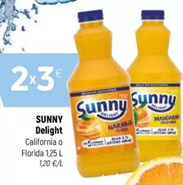 Oferta de Sunny - Delight California O Florida por 3€ en Coviran